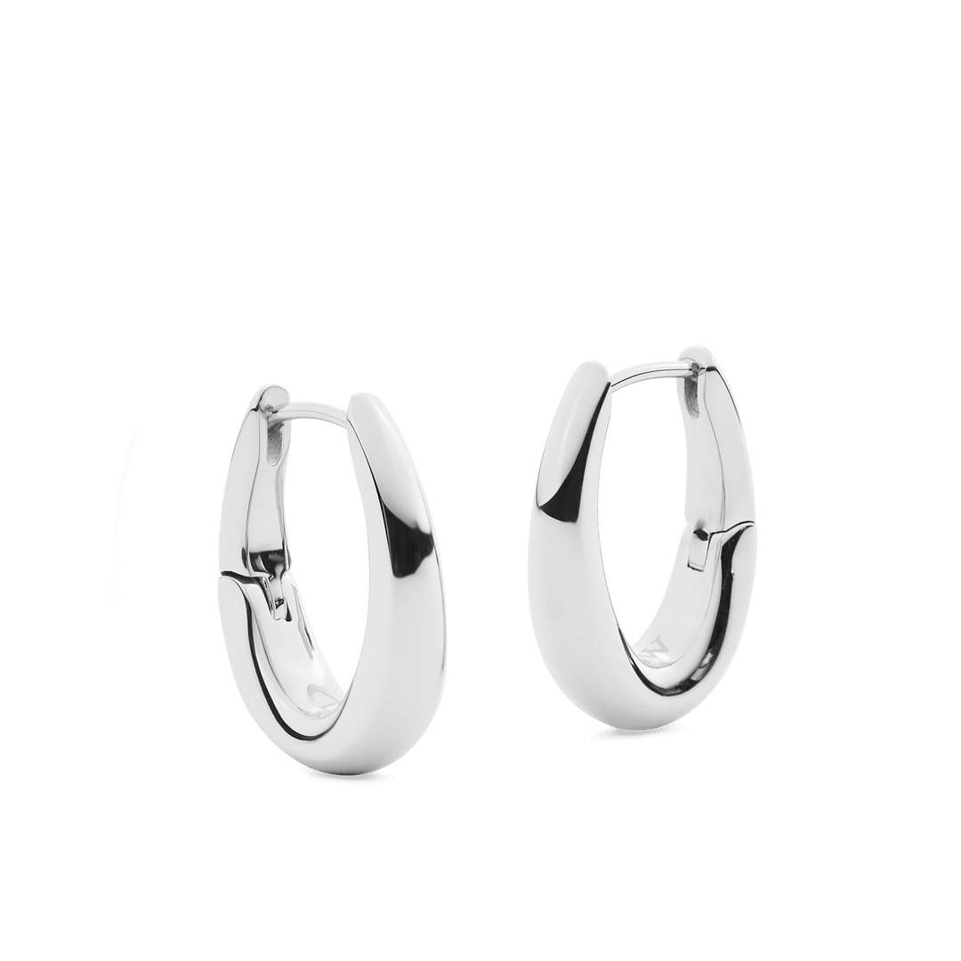 Daniel Wellington Flow Earring 20mm Silver