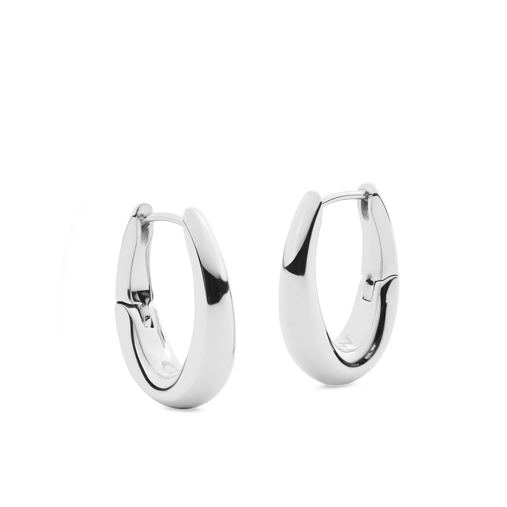 Daniel Wellington Flow Earring 20mm Silver