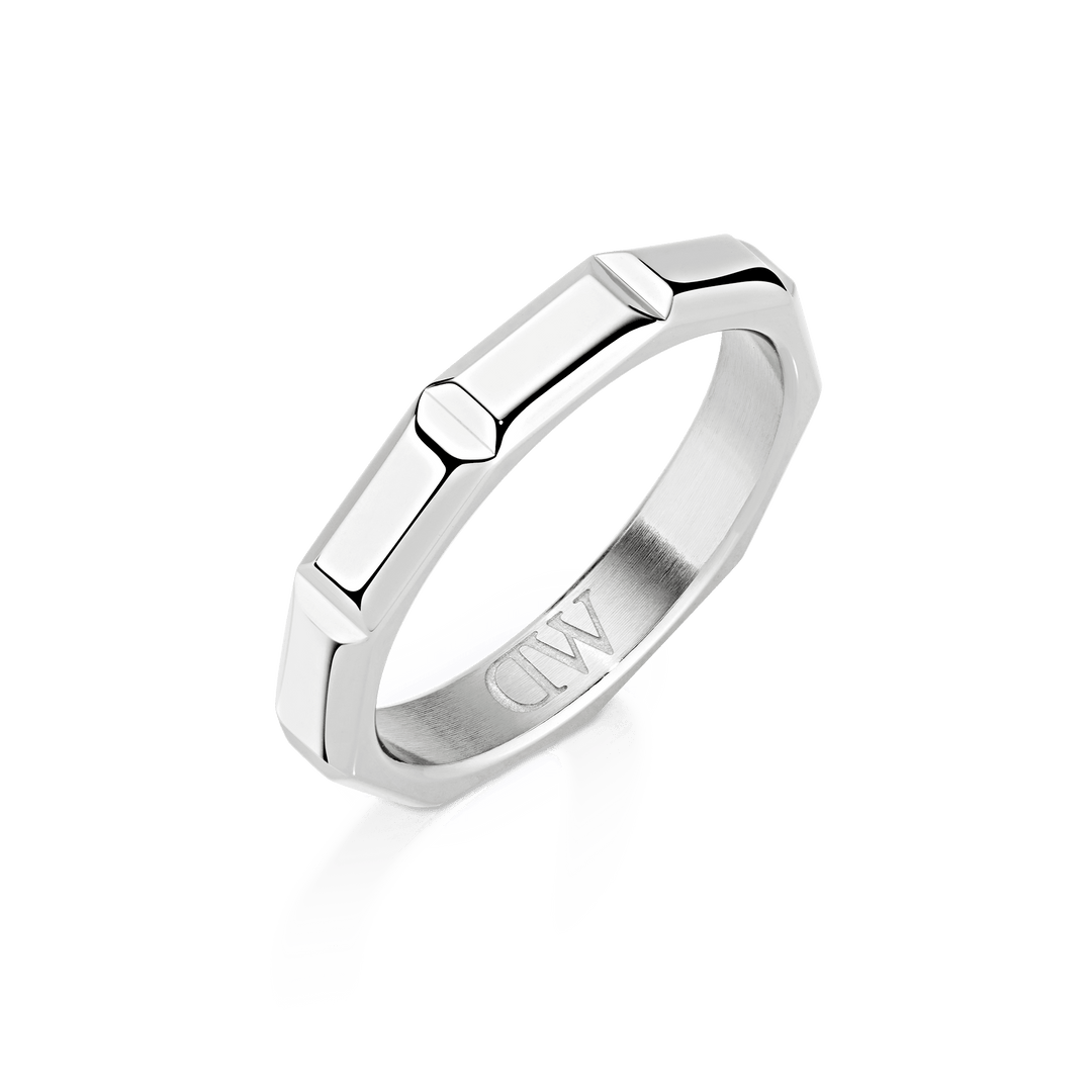 Daniel Wellington Bric Ring Icon Silver