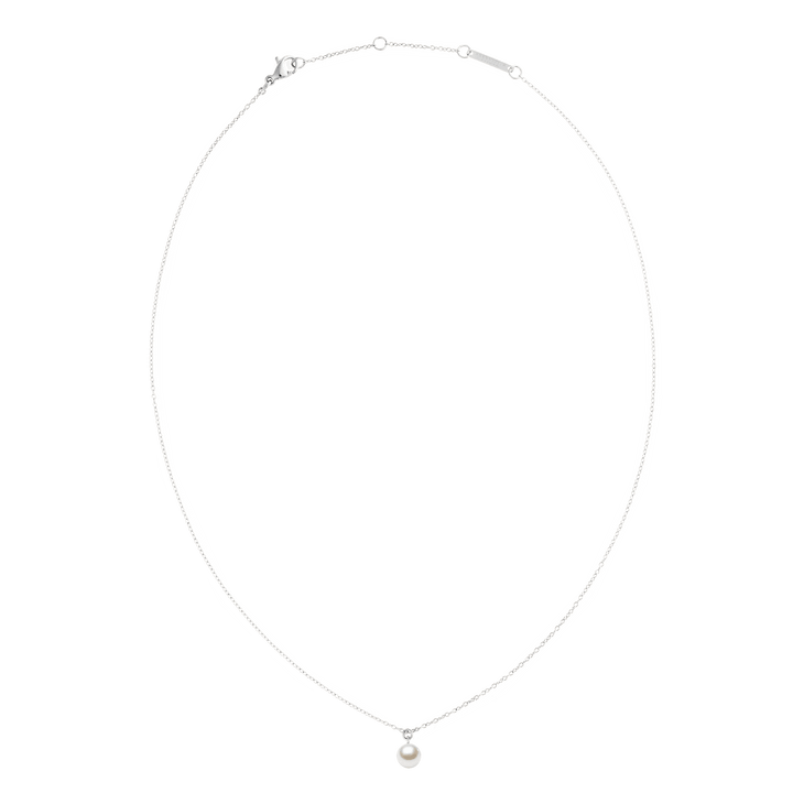 Daniel Wellington Pearl Necklace Silver DW00401957