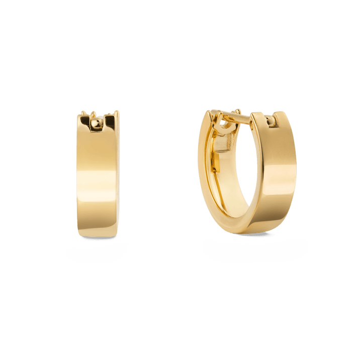 Daniel Wellington Line Earrings Polished Gold 3.5mm DW00401892