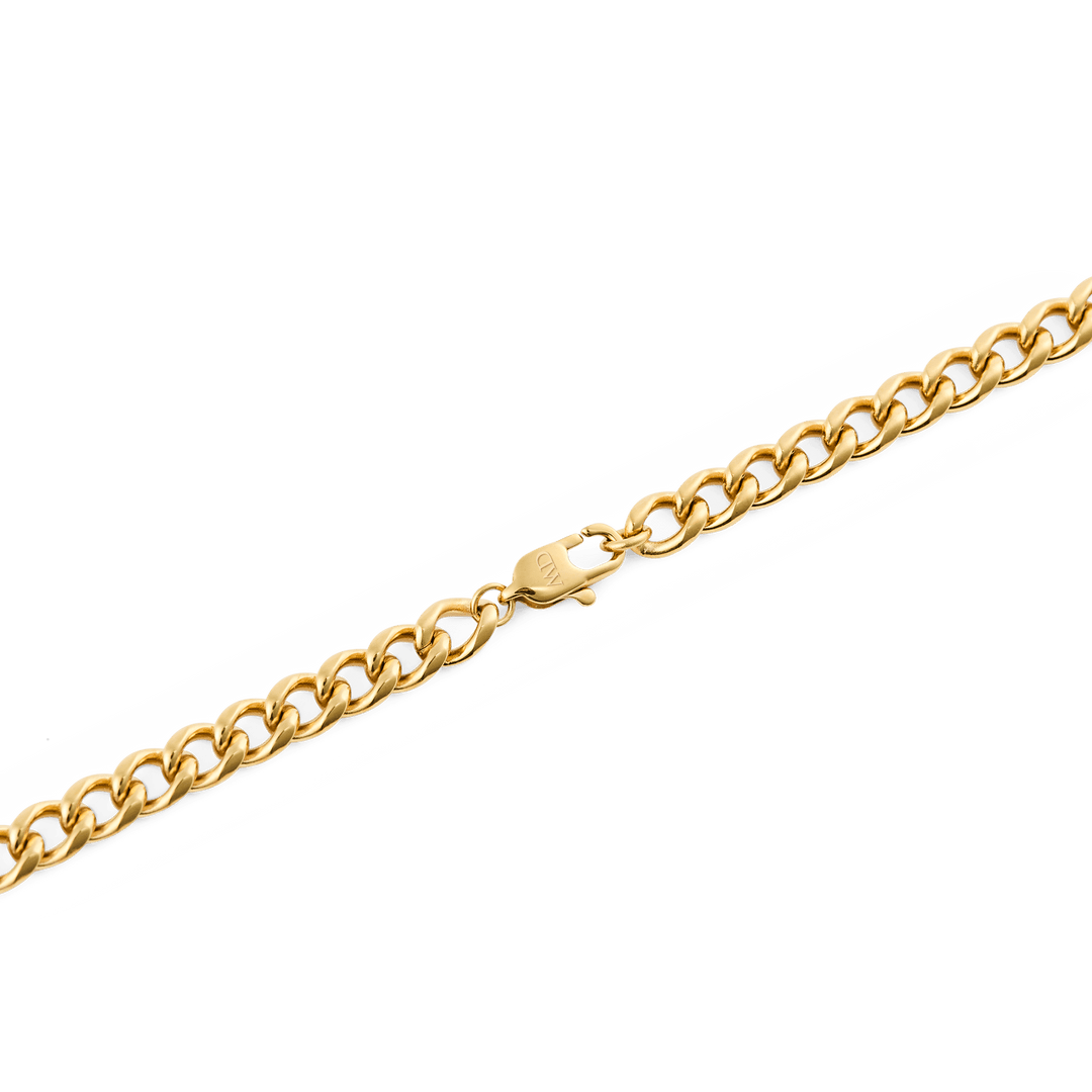 Daniel Wellington Ellipse 4mm Necklace Gold