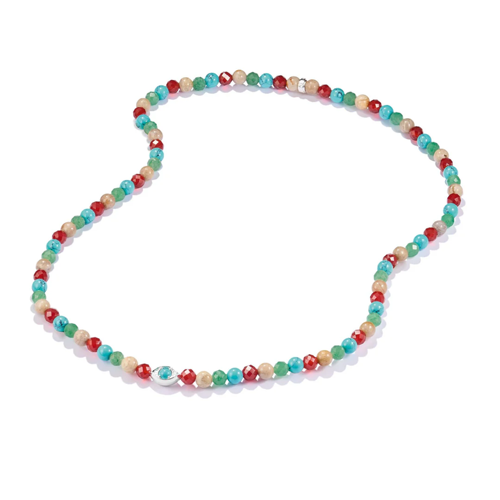 THOMAS SABO Necklace with Multi-coloured Beads TKE2332MC
