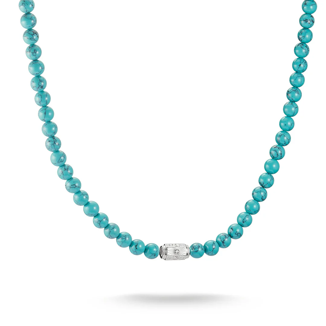 THOMAS SABO Necklace with Imitation Turquoise Beads TKE2335TU