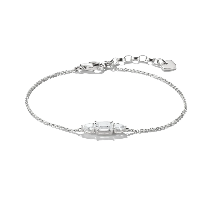 THOMAS SABO Bracelet with Sparkling Zirconia Stones Silver TA2221