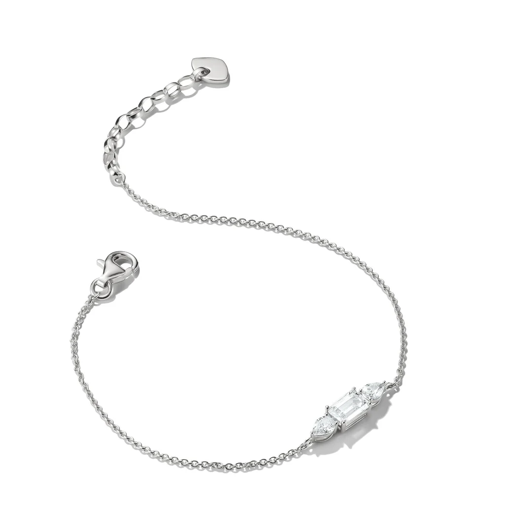 THOMAS SABO Bracelet with Sparkling Zirconia Stones Silver TA2221