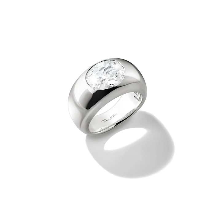 THOMAS SABO Ring with White Zirconia Centre Stone TR2520