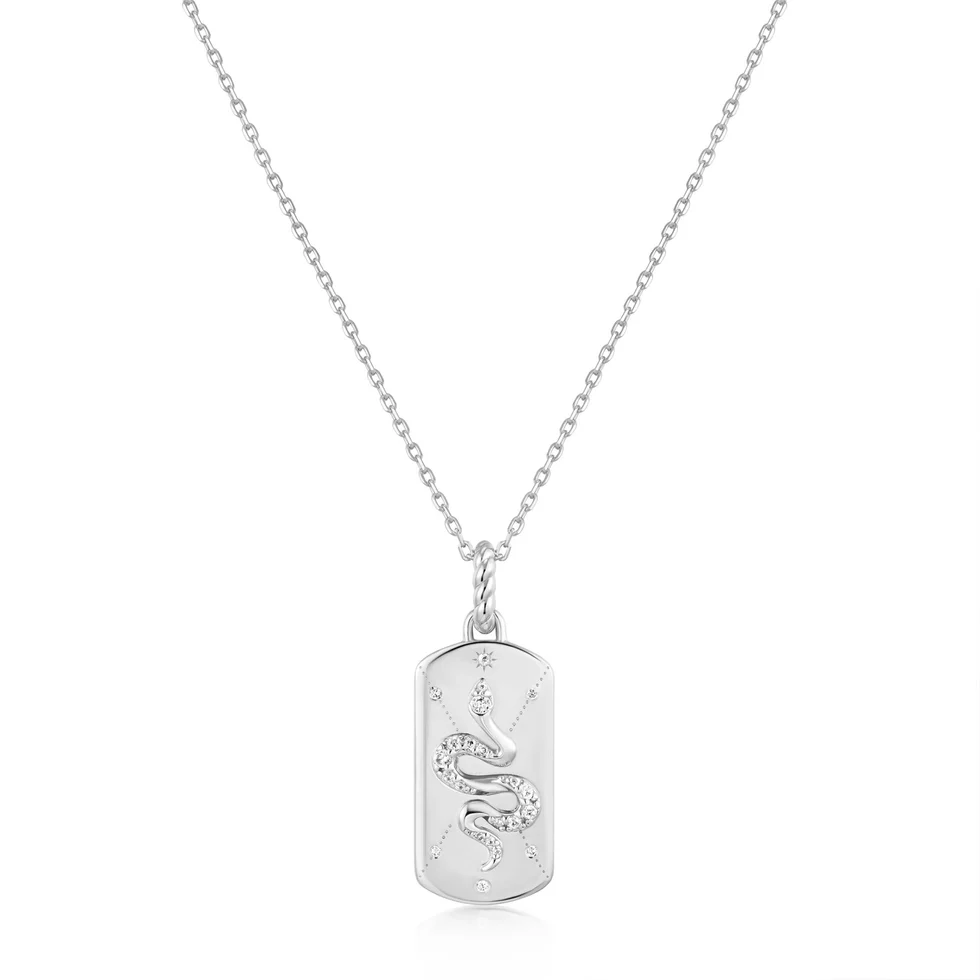 Ania Haie Silver Serpent Necklace N072-06H