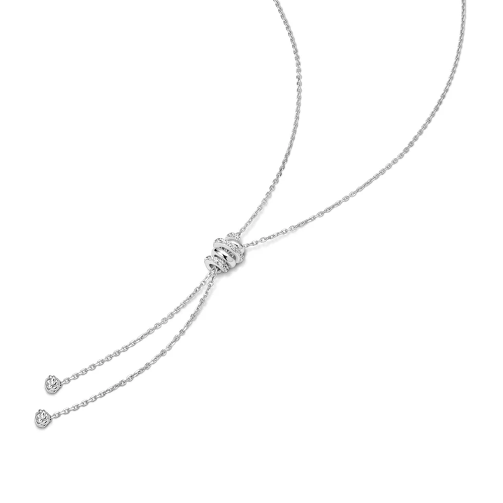 Ania Haie Silver Twisted Rope Lariat Necklace N072-07H