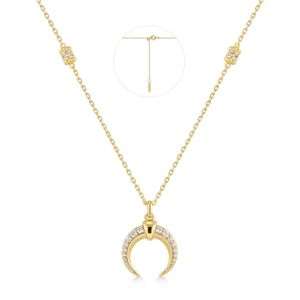Ania Haie Gold Reversible Horn Necklace N072-08G