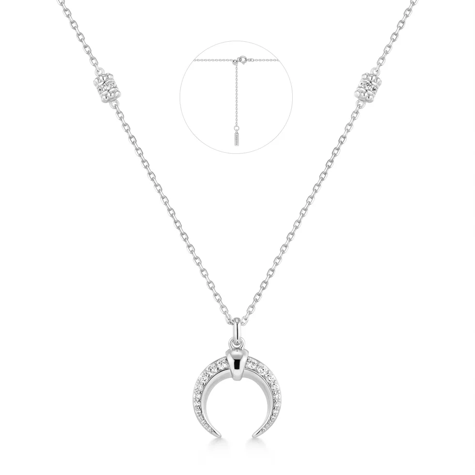 Ania Haie Silver Reversible Horn Necklace N072-08H