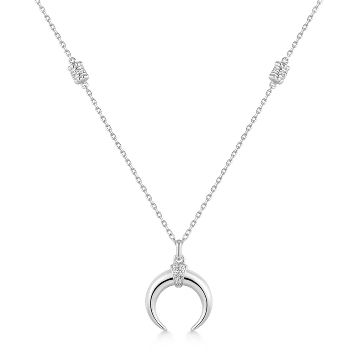 Ania Haie Silver Reversible Horn Necklace N072-08H