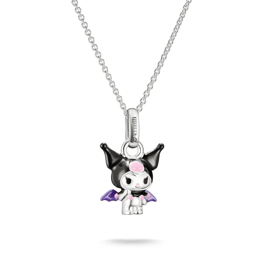 THOMAS SABO Hello Kitty Kuromi Necklace with Bat Wings TKE2424M