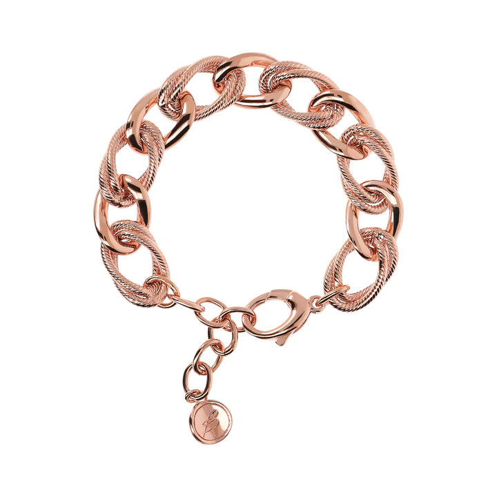 BRONZALLURE PUREZZA LARGE LINK BRACELET WSBZ02041.R