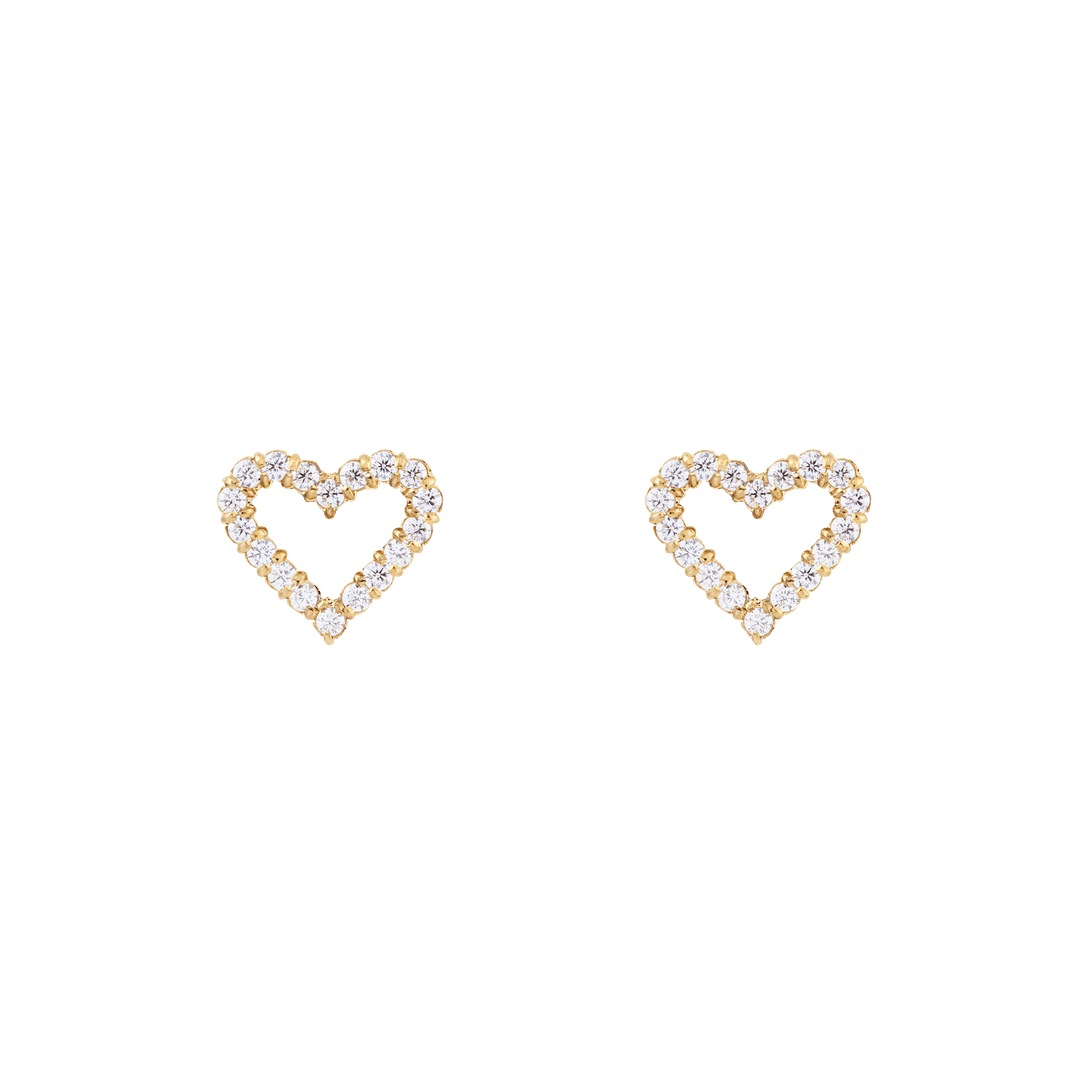 Daniel Wellington Mirelle Heart Earring Gold