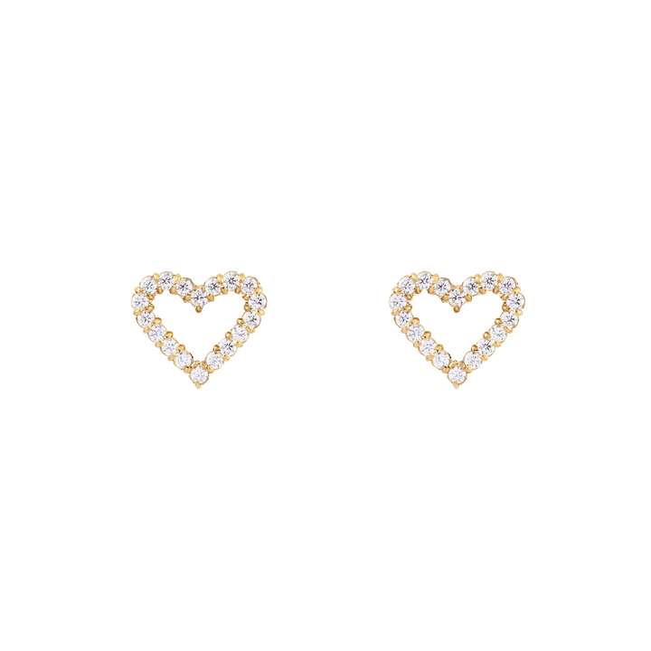 Daniel Wellington Mirelle Heart Earring Gold