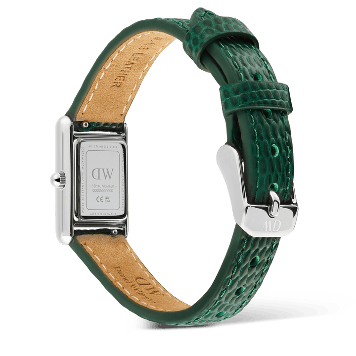 Daniel Wellington Bound Mini Green Lizard Silver DW00100902