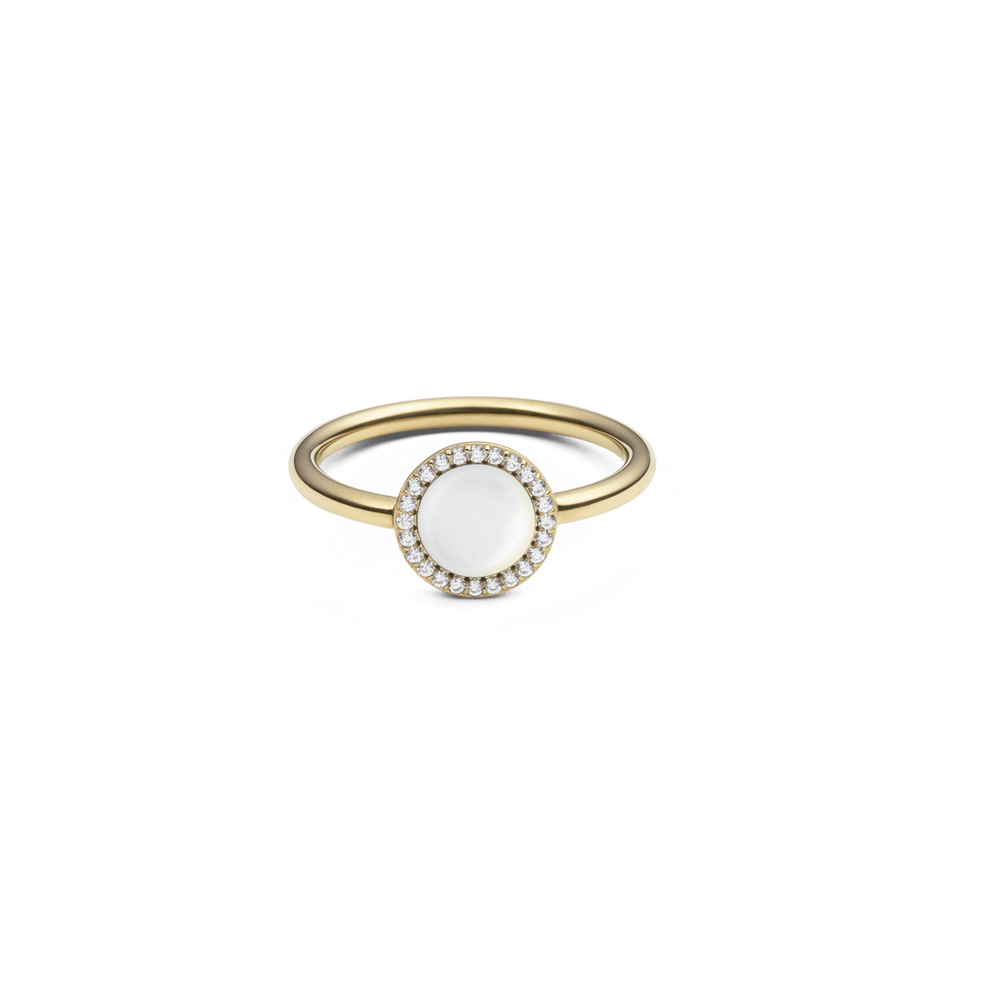 Daniel Wellington Audrey Ring Mother of Pearl Gold