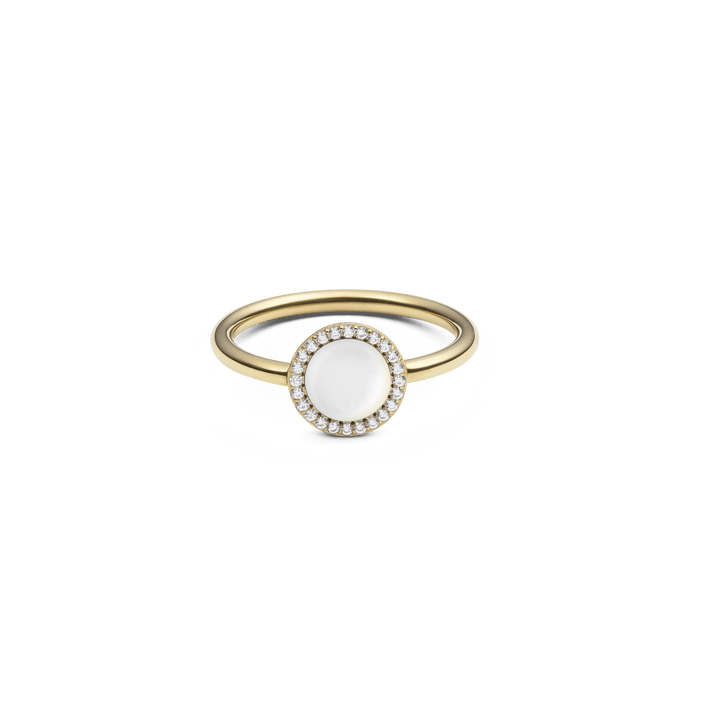 Daniel Wellington Audrey Ring Mother of Pearl Gold