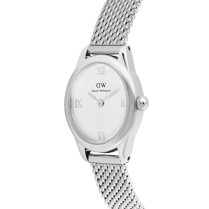 Daniel Wellington Ophelia Mini Mesh White Silver DW00100938