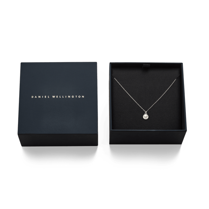 Daniel Wellington Pearl Necklace Silver DW00401957
