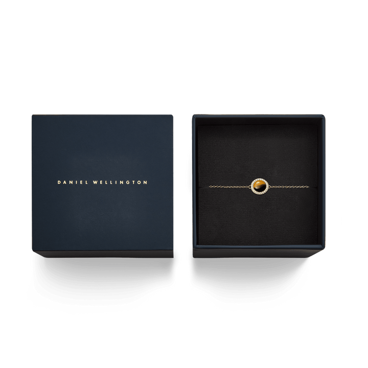 Daniel Wellington Audrey Bracelet Tiger Eye Gold