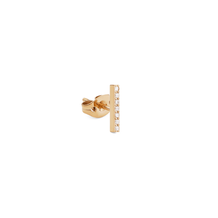 Daniel Wellington Crystal Bar Stud Gold