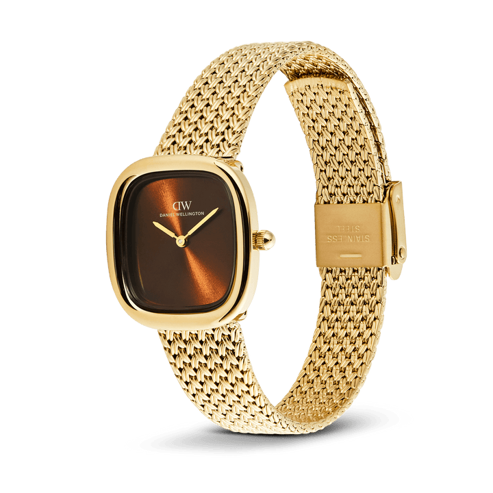 Daniel Wellington Margot Braided Mesh Amber Gold