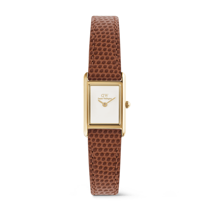 Daniel Wellington Bound Mini Light Brown Lizard Gold DW00100905