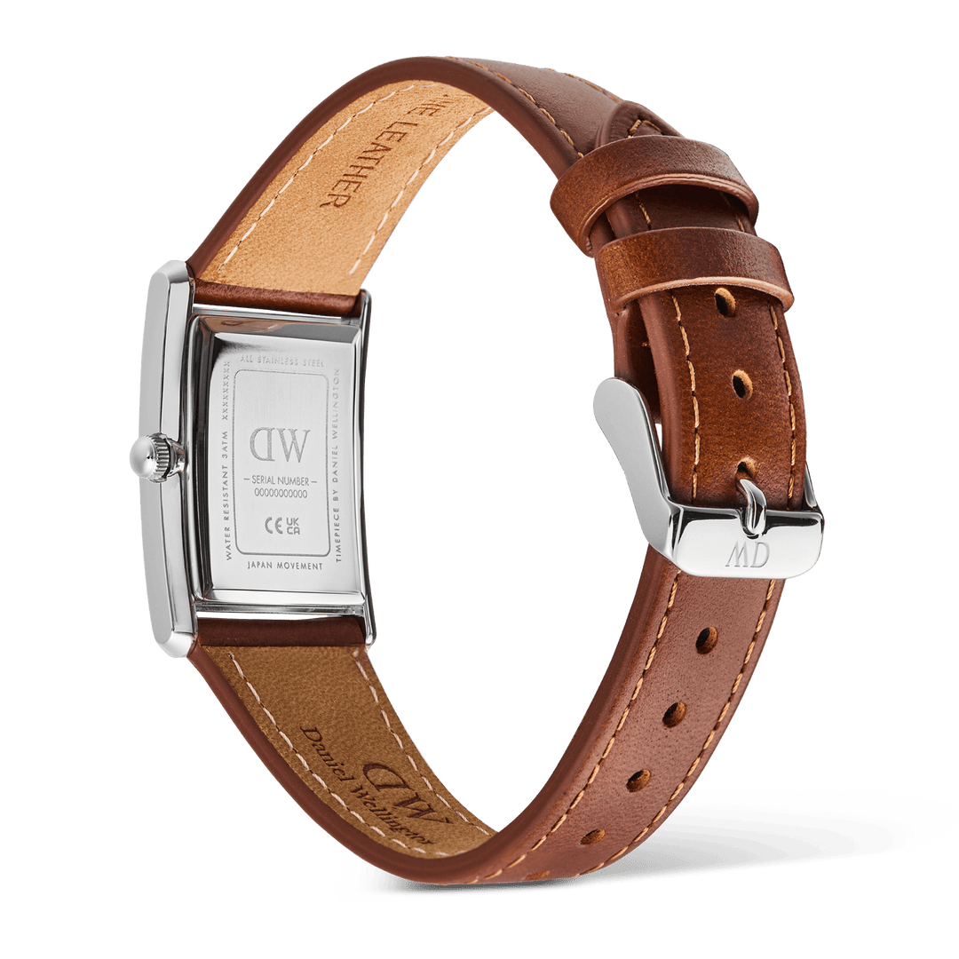 Daniel Wellington Bound Light Brown Arctic Guilloché Silver DW00100900