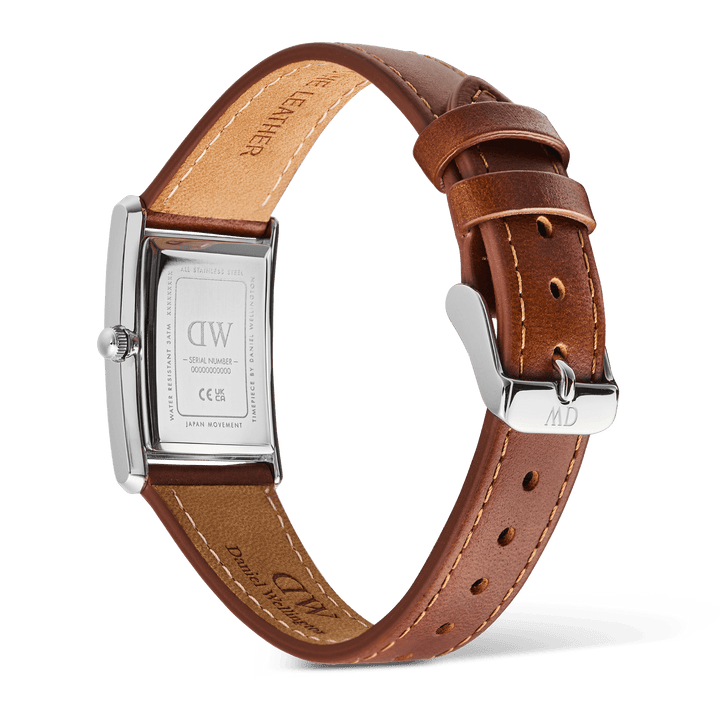 Daniel Wellington Bound Light Brown Arctic Guilloché Silver DW00100900