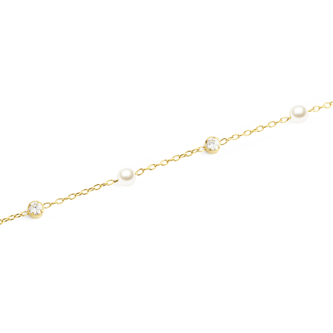 Daniel Wellington Pearl Bracelet Gold DW00401952