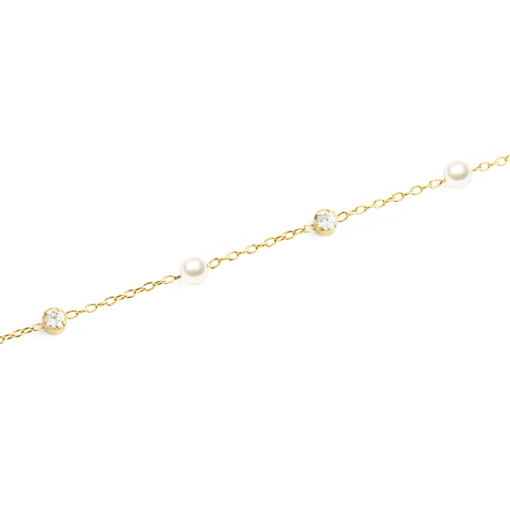 Daniel Wellington Pearl Bracelet Gold DW00401952