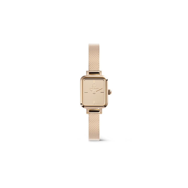 Daniel Wellington Quadro Mini Reflection Rose Gold Watch
