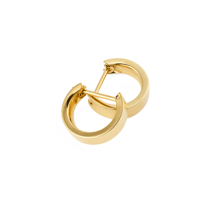 Daniel Wellington Line Earrings Polished Gold 3.5mm DW00401892