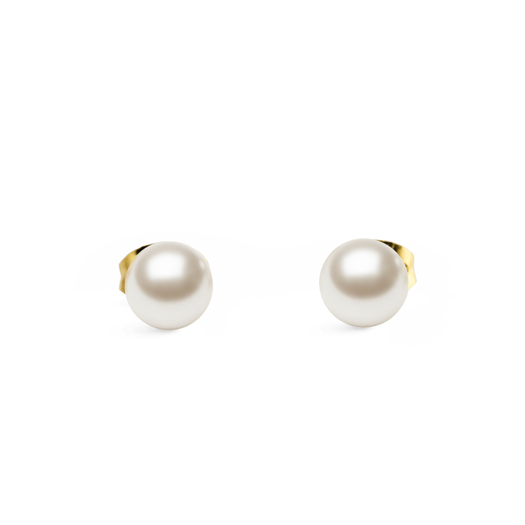 Daniel Wellington Pearl Stud Earring Gold DW00401955