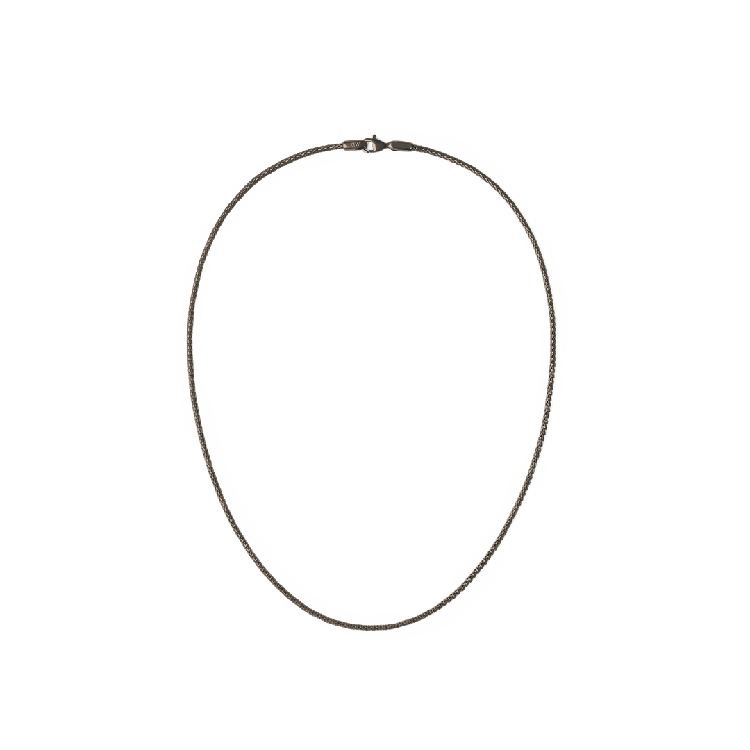 Daniel Wellington Tide Mesh Necklace Graphite 1.8