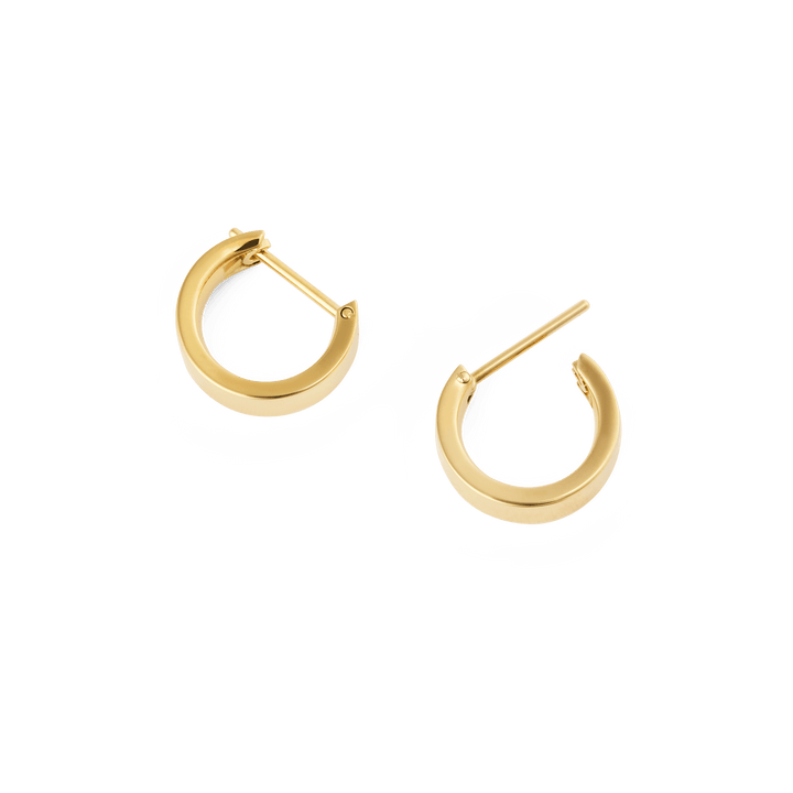 Daniel Wellington Line Earrings Polished Gold 3.5mm DW00401892
