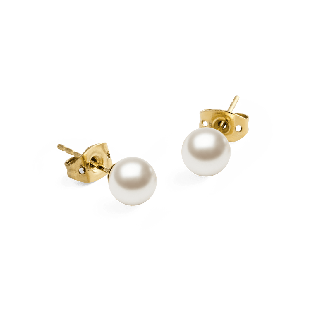 Daniel Wellington Pearl Stud Earring Gold DW00401955