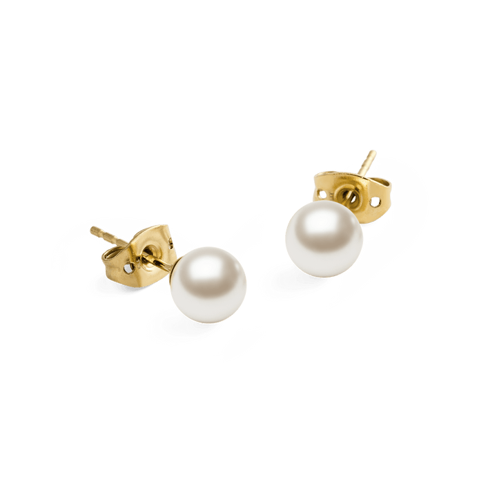 Daniel Wellington Pearl Stud Earring Gold DW00401955