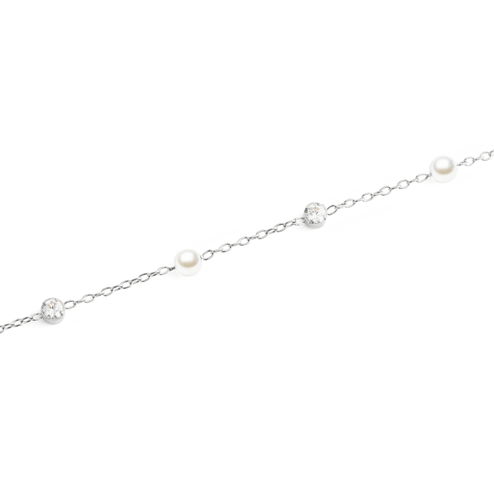 Daniel Wellington Pearl Bracelet Silver DW00401951