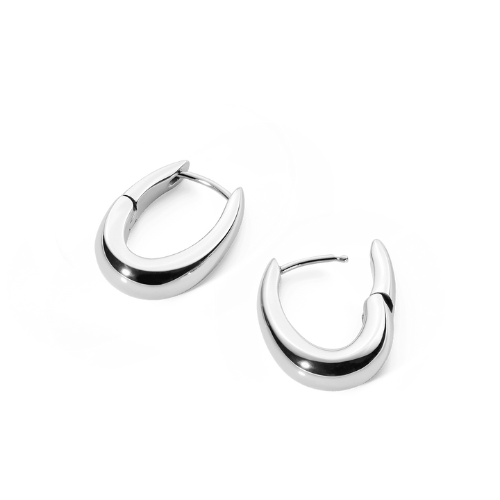 Daniel Wellington Flow Earring 20mm Silver