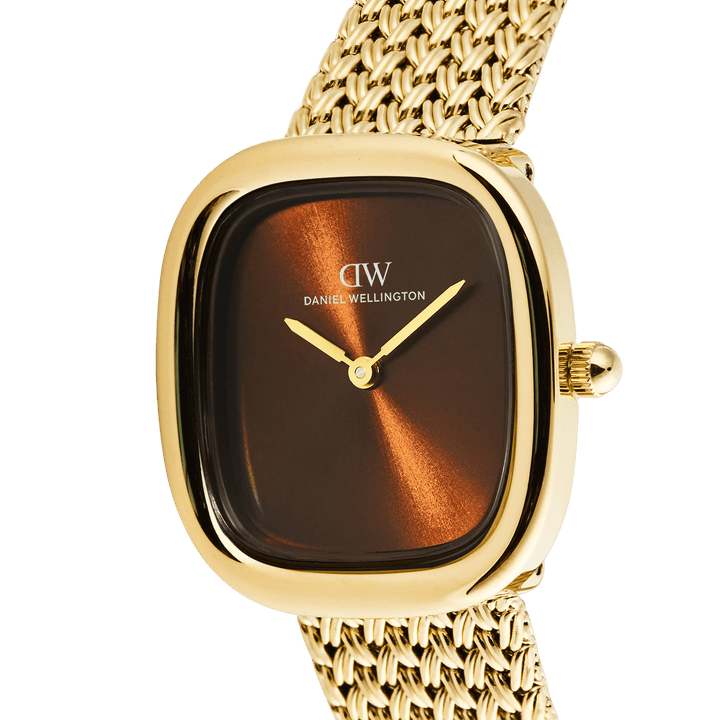 Daniel Wellington Margot Braided Mesh Amber Gold