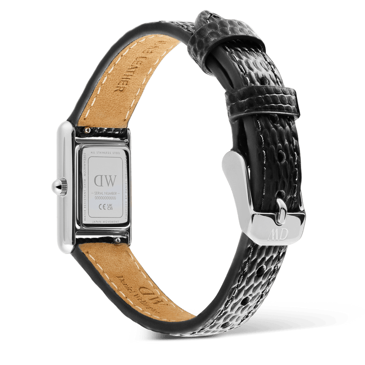 Daniel Wellington Bound Mini Black Lizard Silver DW00100901