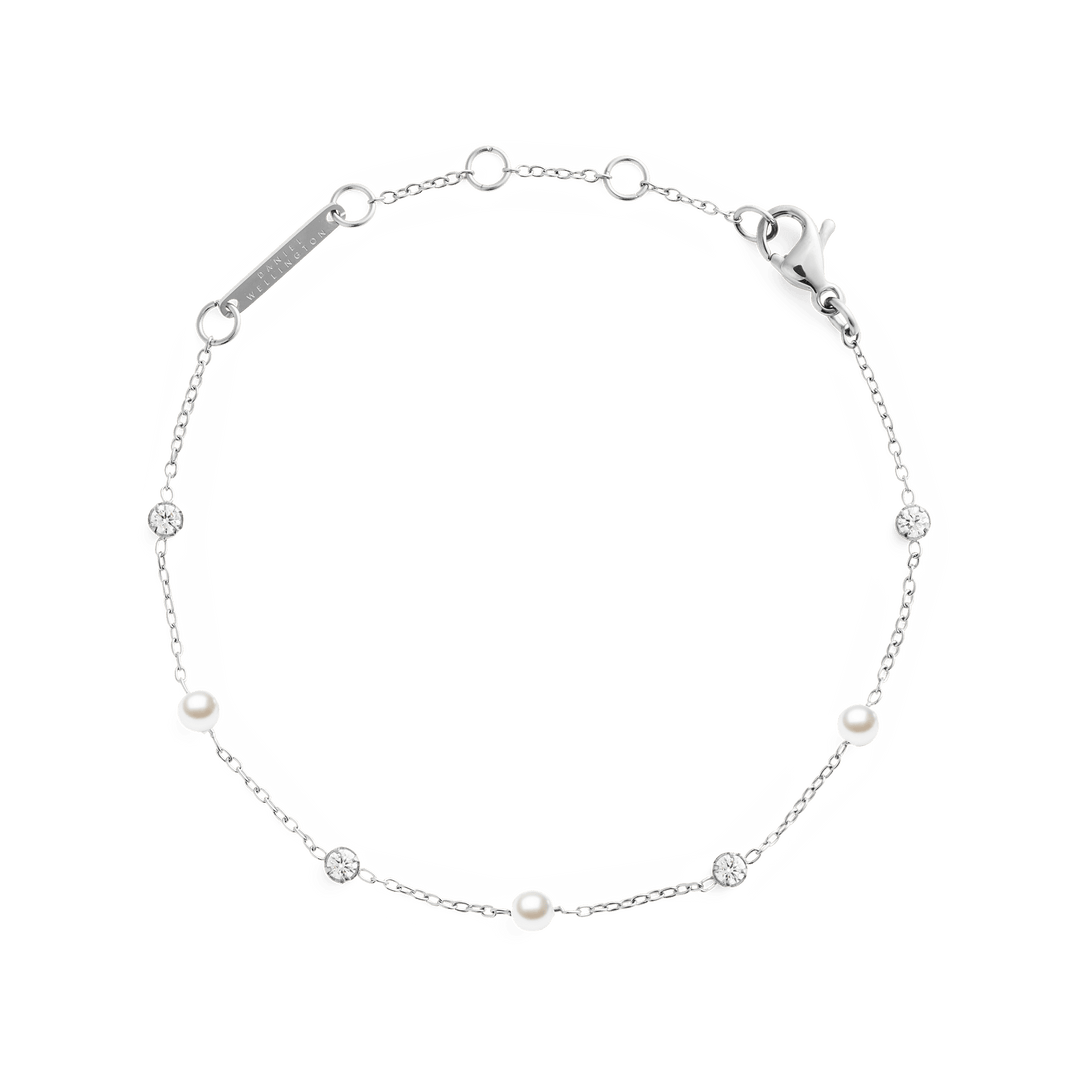 Daniel Wellington Pearl Bracelet Silver DW00401951