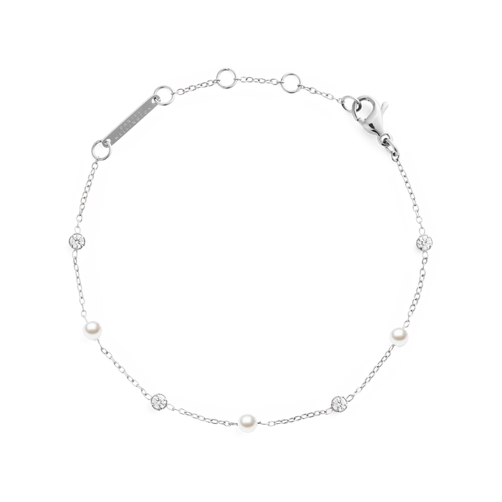 Daniel Wellington Pearl Bracelet Silver DW00401951