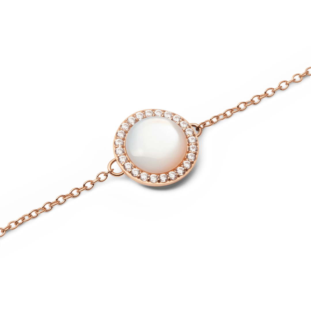 Daniel Wellington Audrey Bracelet Mother of Pearl Rose Gold