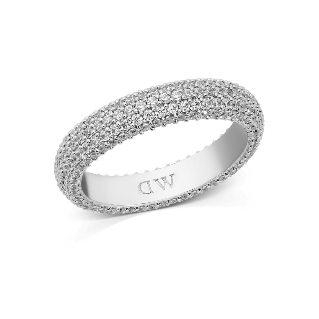 Daniel Wellington Pave Ring Silver 5 mm