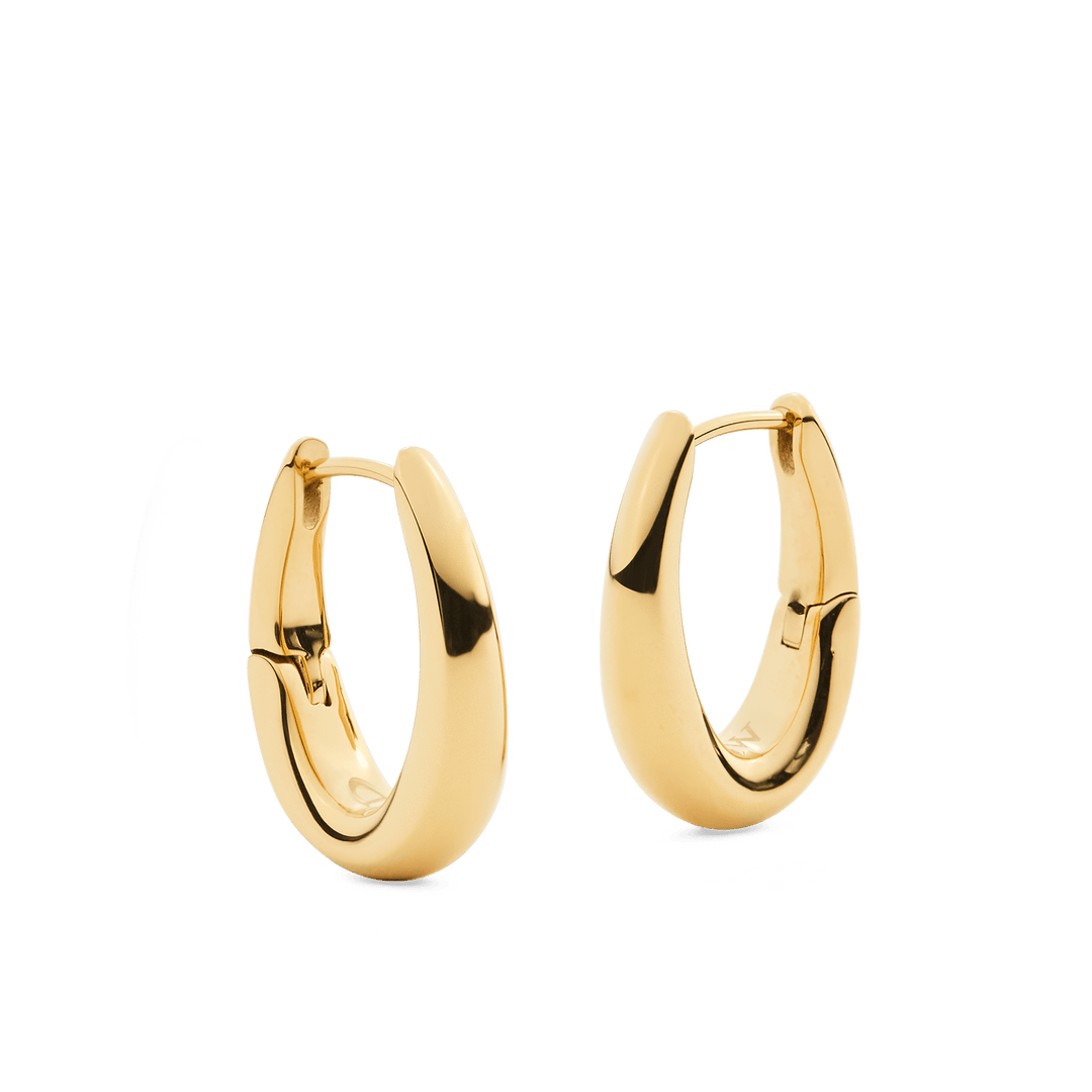 Daniel Wellington Flow Earring 20mm Gold