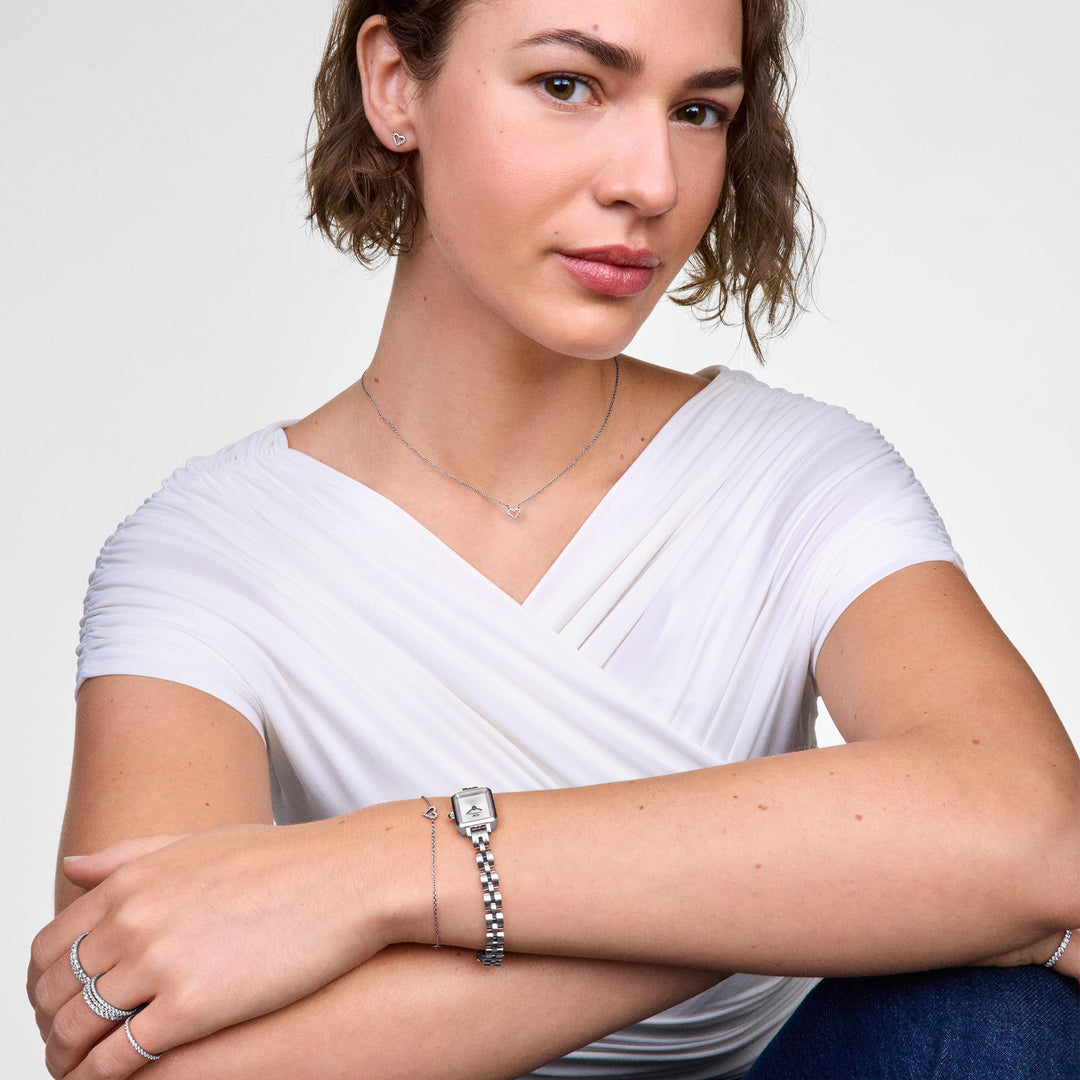 Daniel Wellington Mirelle Heart Bracelet Silver